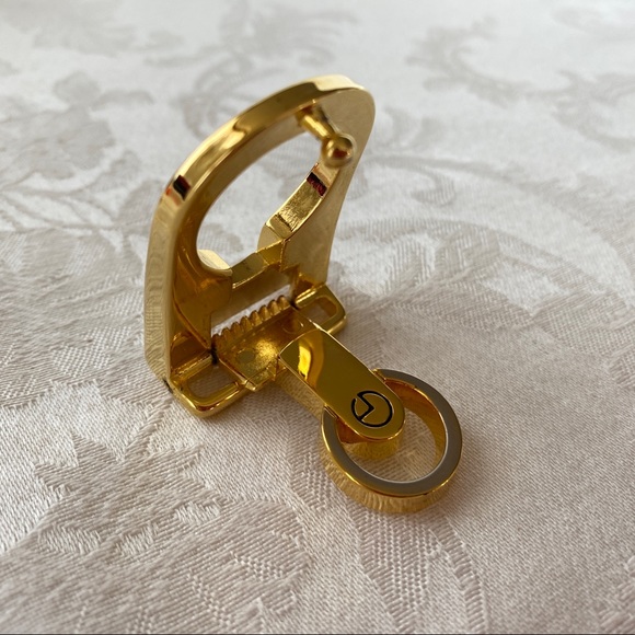 Goldlion Black Men's New Belt Polished Silver-tone Gold-tone Buckles - Picture 3 of 13